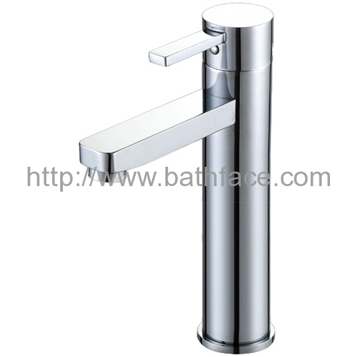 Brass Single Hole Bathroom Art Basin Mixer